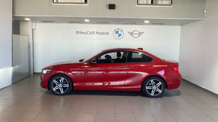 Fotos de BMW Serie 2 218d Coupe color Rojo. Año 2018. 110KW(150CV). Diésel. En concesionario BYmyCAR Madrid - Alcalá de Madrid