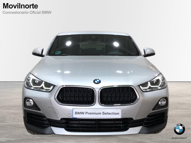 BMW X2 sDrive18i color Gris Plata. Año 2020. 103KW(140CV). Gasolina. En concesionario Movilnorte El Plantio de Madrid