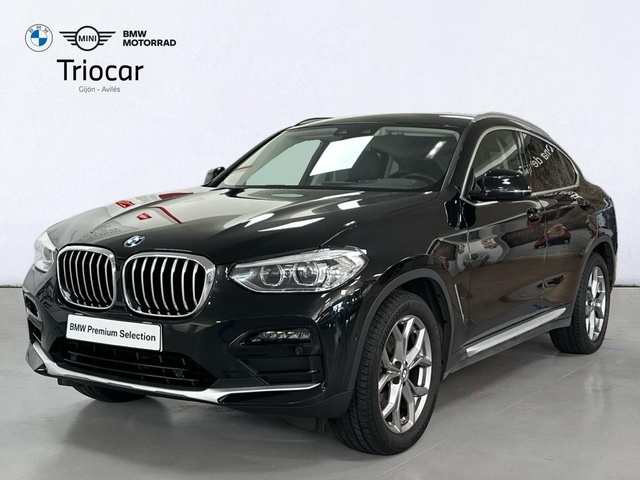 BMW X4 xDrive20d color Negro. Año 2020. 140KW(190CV). Diésel. En concesionario Triocar Gijón (Bmw y Mini) de Asturias