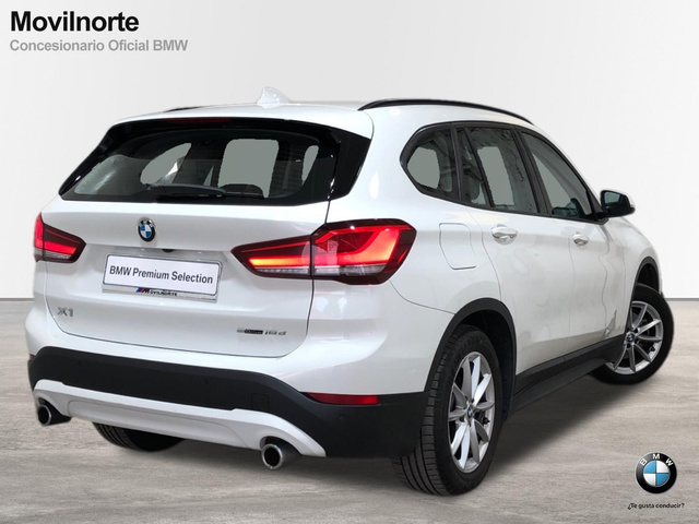 BMW X1 sDrive18d color Blanco. Año 2020. 110KW(150CV). Diésel. En concesionario Movilnorte El Plantio de Madrid