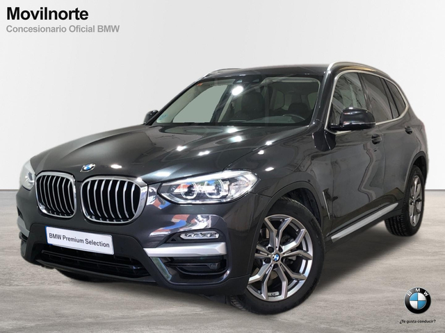 BMW X3 xDrive20d color Gris. Año 2018. 140KW(190CV). Diésel. En concesionario Movilnorte El Plantio de Madrid