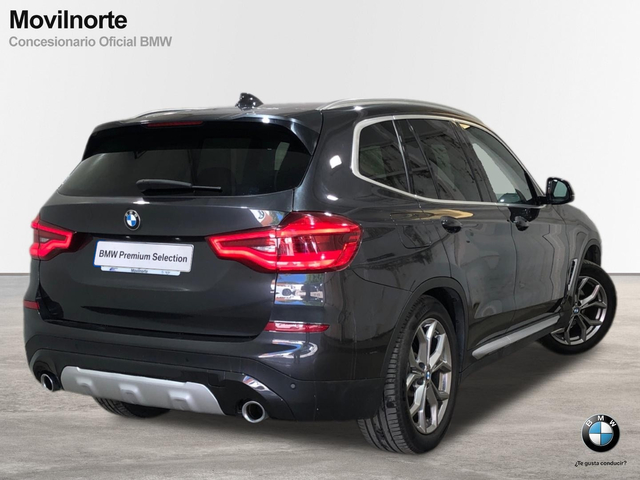 BMW X3 xDrive20d color Gris. Año 2018. 140KW(190CV). Diésel. En concesionario Movilnorte El Plantio de Madrid