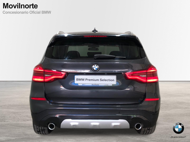 BMW X3 xDrive20d color Gris. Año 2018. 140KW(190CV). Diésel. En concesionario Movilnorte El Plantio de Madrid