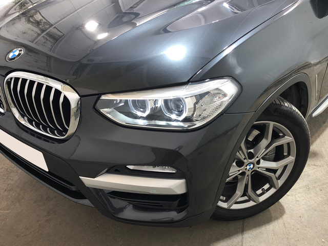 BMW X3 xDrive20d color Gris. Año 2018. 140KW(190CV). Diésel. En concesionario Movilnorte El Plantio de Madrid