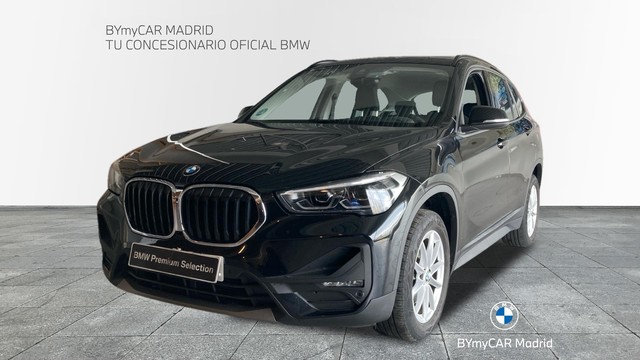 BMW X1 sDrive18d color Negro. Año 2020. 110KW(150CV). Diésel. En concesionario BYmyCAR Madrid - Alcalá de Madrid