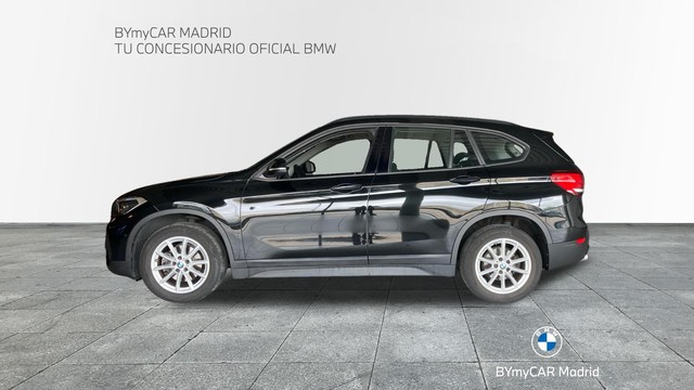 BMW X1 sDrive18d color Negro. Año 2020. 110KW(150CV). Diésel. En concesionario BYmyCAR Madrid - Alcalá de Madrid