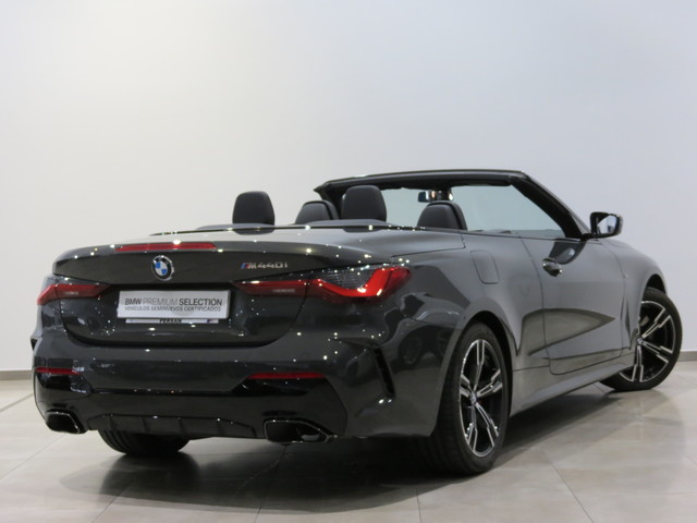 BMW Serie 4 M440i Cabrio color Azul. Año 2024. 275KW(374CV). Gasolina. En concesionario FINESTRAT Automoviles Fersan, S.A. de Alicante