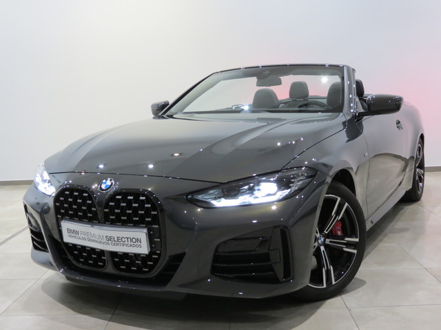 BMW Serie 4 M440i Cabrio color Azul. Año 2024. 275KW(374CV). Gasolina. En concesionario FINESTRAT Automoviles Fersan, S.A. de Alicante