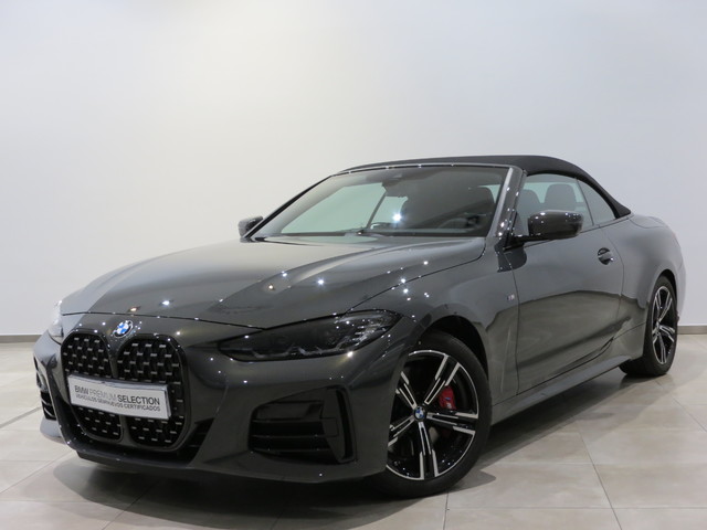 BMW Serie 4 M440i Cabrio color Azul. Año 2024. 275KW(374CV). Gasolina. En concesionario FINESTRAT Automoviles Fersan, S.A. de Alicante
