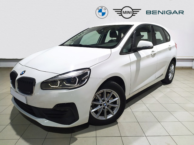 BMW Serie 2 216d Active Tourer color Blanco. Año 2020. 85KW(116CV). Diésel. En concesionario Hispamovil, Torrevieja de Alicante