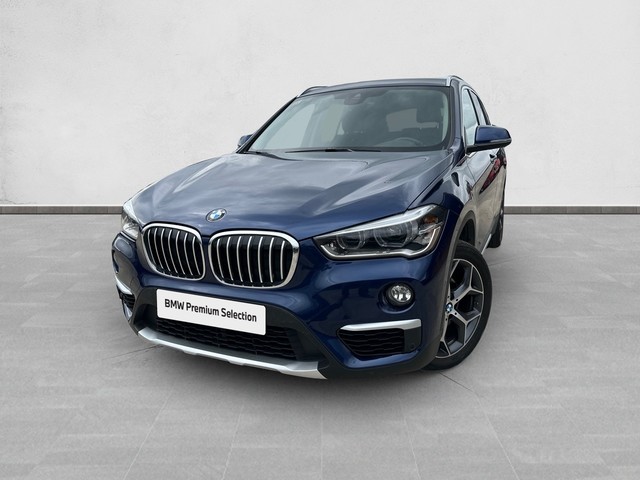 BMW X1 xDrive18d color Azul. Año 2018. 110KW(150CV). Diésel. En concesionario Enekuri Motor de Vizcaya