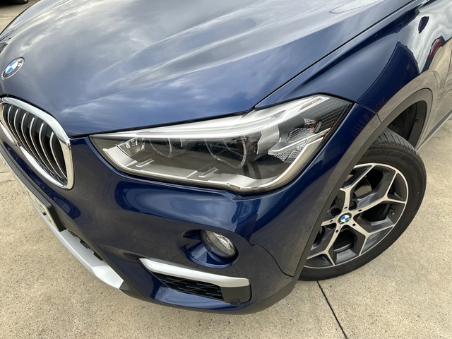 BMW X1 xDrive18d color Azul. Año 2018. 110KW(150CV). Diésel. En concesionario Enekuri Motor de Vizcaya