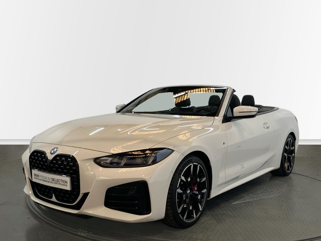 BMW Serie 4 420d Cabrio color Blanco. Año 2024. 140KW(190CV). Diésel. En concesionario Proa Premium Palma de Baleares