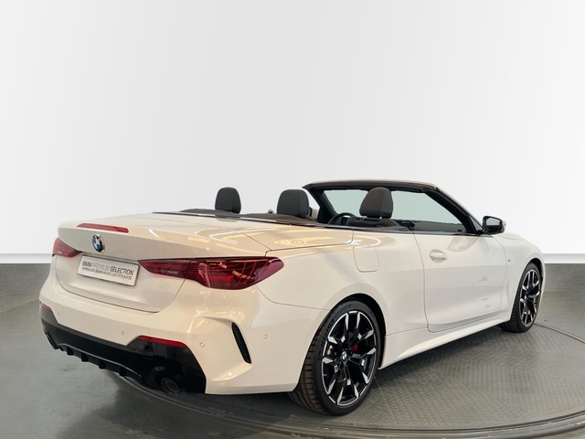 BMW Serie 4 420d Cabrio color Blanco. Año 2024. 140KW(190CV). Diésel. En concesionario Proa Premium Palma de Baleares