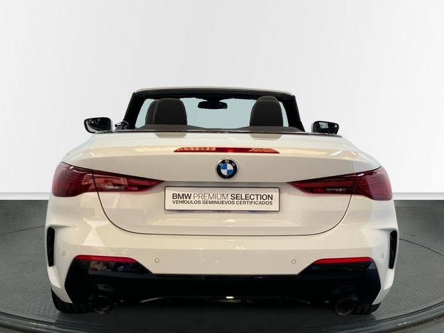 BMW Serie 4 420d Cabrio color Blanco. Año 2024. 140KW(190CV). Diésel. En concesionario Proa Premium Palma de Baleares