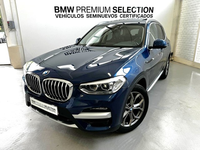 BMW X3 xDrive20d color Azul. Año 2020. 140KW(190CV). Diésel. En concesionario Lurauto - Gipuzkoa de Guipuzcoa