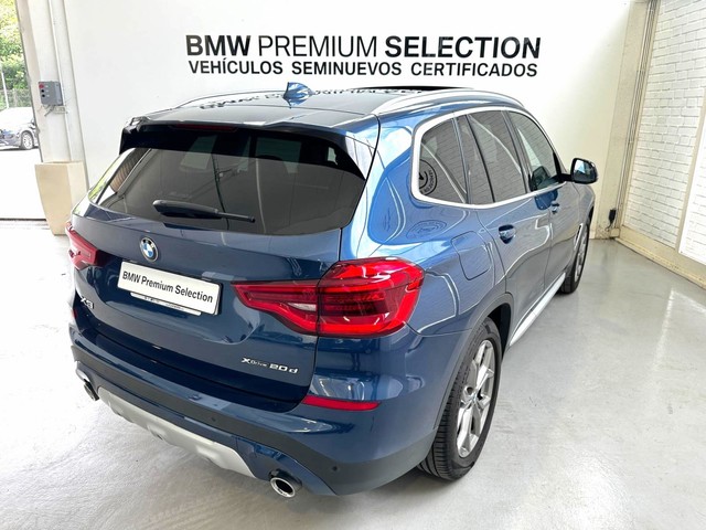 BMW X3 xDrive20d color Azul. Año 2020. 140KW(190CV). Diésel. En concesionario Lurauto - Gipuzkoa de Guipuzcoa