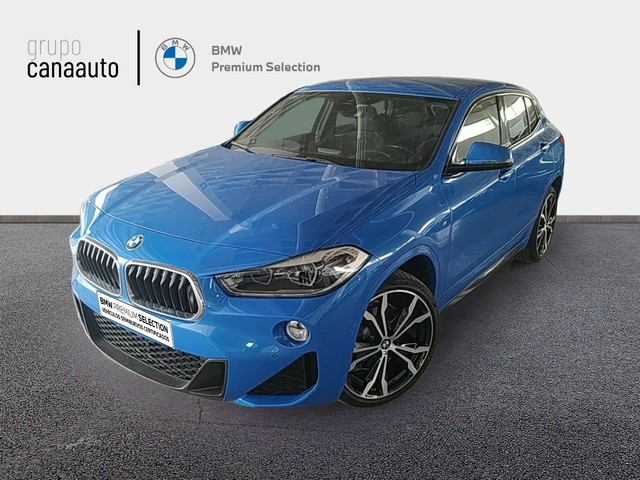 BMW X2 xDrive20d color Azul. Año 2019. 140KW(190CV). Diésel. En concesionario CANAAUTO - TACO de Sta. C. Tenerife