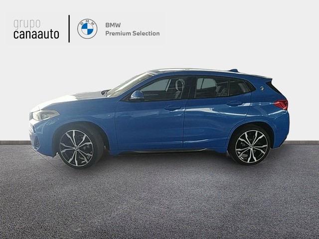 BMW X2 xDrive20d color Azul. Año 2019. 140KW(190CV). Diésel. En concesionario CANAAUTO - TACO de Sta. C. Tenerife