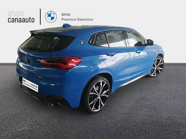 BMW X2 xDrive20d color Azul. Año 2019. 140KW(190CV). Diésel. En concesionario CANAAUTO - TACO de Sta. C. Tenerife