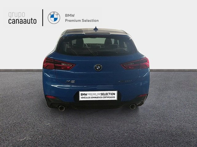 BMW X2 xDrive20d color Azul. Año 2019. 140KW(190CV). Diésel. En concesionario CANAAUTO - TACO de Sta. C. Tenerife