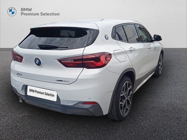 BMW X2 sDrive16d color Blanco. Año 2023. 85KW(116CV). Diésel. En concesionario San Rafael Motor, S.L. de Córdoba