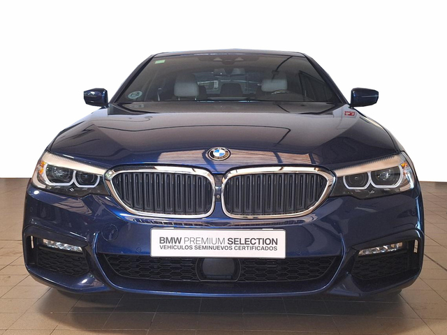 BMW Serie 5 520d color Azul. Año 2019. 140KW(190CV). Diésel. En concesionario Automóviles Oviedo S.A. de Asturias