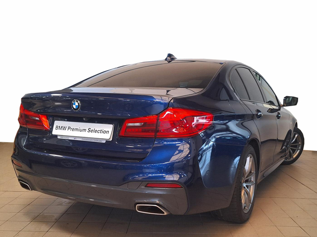 BMW Serie 5 520d color Azul. Año 2019. 140KW(190CV). Diésel. En concesionario Automóviles Oviedo S.A. de Asturias