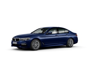 Fotos de BMW Serie 5 520d color Azul. Año 2019. 140KW(190CV). Diésel. En concesionario Automóviles Oviedo S.A. de Asturias