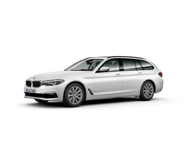 BMW Serie 5 520d Touring color Blanco. Año 2020. 140KW(190CV). Diésel. En concesionario Móvil Begar Alicante de Alicante