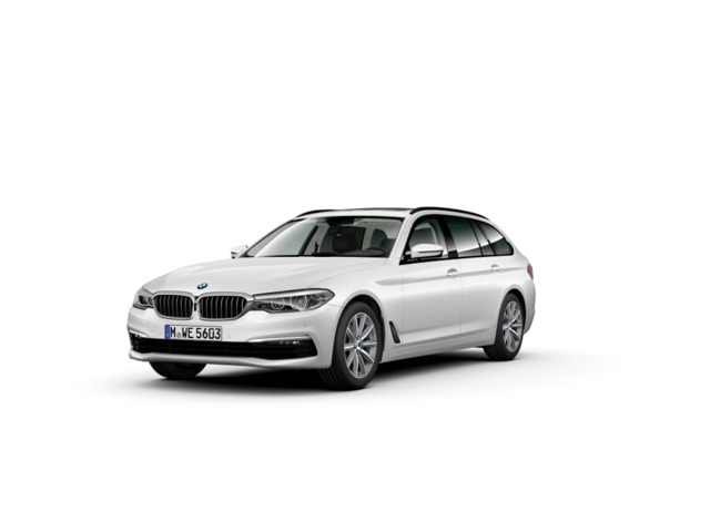 BMW Serie 5 520d Touring color Blanco. Año 2020. 140KW(190CV). Diésel. En concesionario Móvil Begar Alicante de Alicante