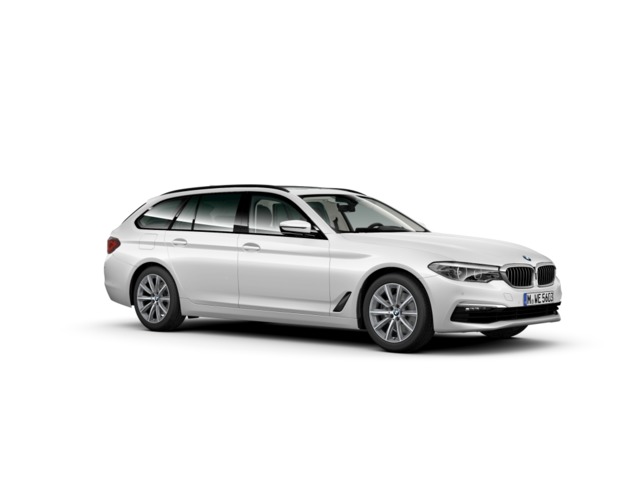 BMW Serie 5 520d Touring color Blanco. Año 2020. 140KW(190CV). Diésel. En concesionario Móvil Begar Alicante de Alicante