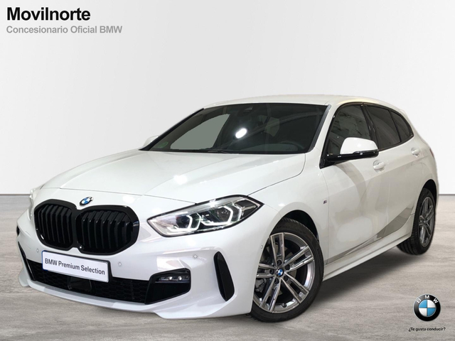 BMW Serie 1 118d color Blanco. Año 2023. 110KW(150CV). Diésel. En concesionario Movilnorte El Plantio de Madrid