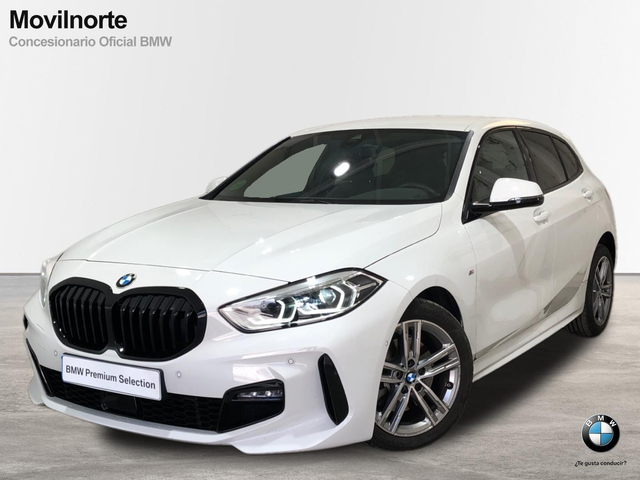 BMW Serie 1 118d color Blanco. Año 2023. 110KW(150CV). Diésel. En concesionario Movilnorte El Plantio de Madrid