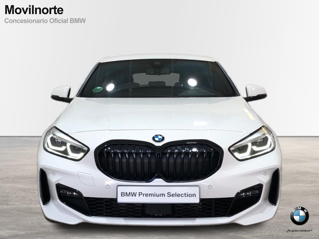 BMW Serie 1 118d color Blanco. Año 2023. 110KW(150CV). Diésel. En concesionario Movilnorte El Plantio de Madrid