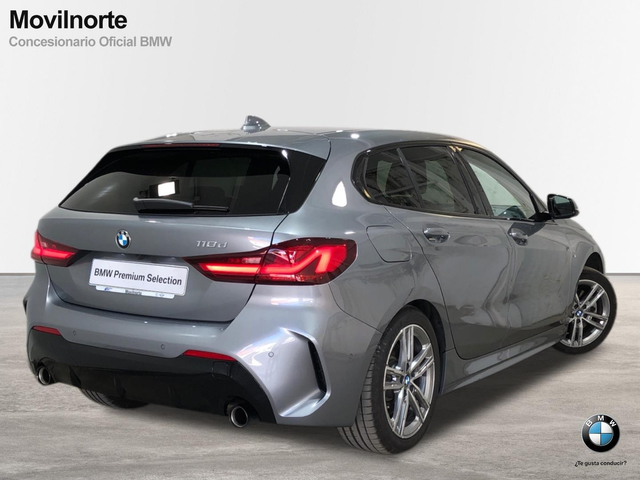 BMW Serie 1 118d color Gris. Año 2023. 110KW(150CV). Diésel. En concesionario Movilnorte El Plantio de Madrid