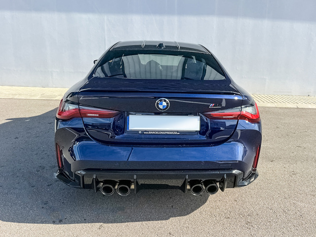 BMW M M4 Coupe Competition color Azul. Año 2024. 375KW(510CV). Gasolina. En concesionario Barcelona Premium -- GRAN VIA de Barcelona