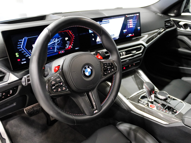 BMW M M4 Coupe Competition color Azul. Año 2024. 375KW(510CV). Gasolina. En concesionario Barcelona Premium -- GRAN VIA de Barcelona