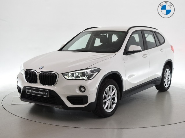 BMW X1 sDrive18d color Blanco. Año 2018. 110KW(150CV). Diésel. En concesionario BYmyCAR Madrid - Alcalá de Madrid