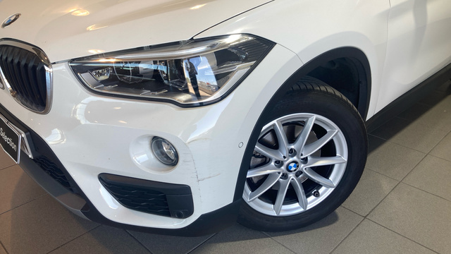 BMW X1 sDrive18d color Blanco. Año 2018. 110KW(150CV). Diésel. En concesionario BYmyCAR Madrid - Alcalá de Madrid