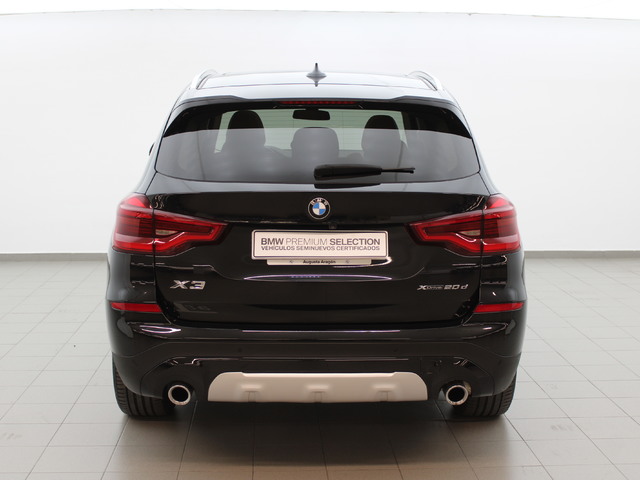 BMW X3 xDrive20d color Negro. Año 2021. 140KW(190CV). Diésel. En concesionario Augusta Aragon S.A. de Zaragoza