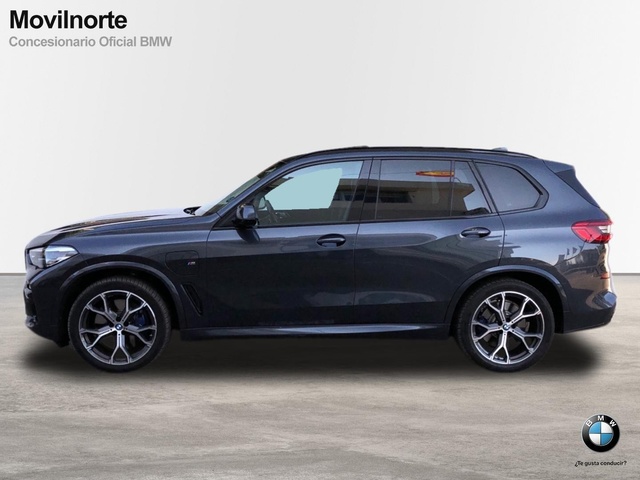 BMW X5 xDrive45e color Gris. Año 2020. 290KW(394CV). Híbrido Electro/Gasolina. En concesionario Movilnorte El Plantio de Madrid