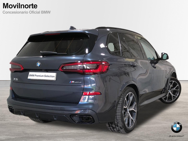 BMW X5 xDrive45e color Gris. Año 2020. 290KW(394CV). Híbrido Electro/Gasolina. En concesionario Movilnorte El Plantio de Madrid