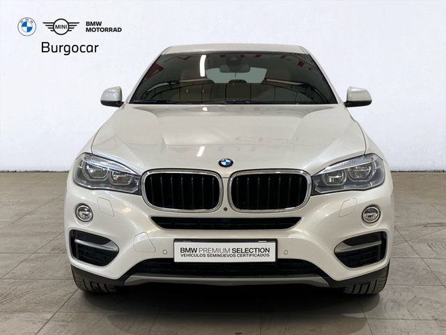 BMW X6 xDrive30d color Blanco. Año 2016. 190KW(258CV). Diésel. En concesionario Burgocar (Bmw y Mini) de Burgos