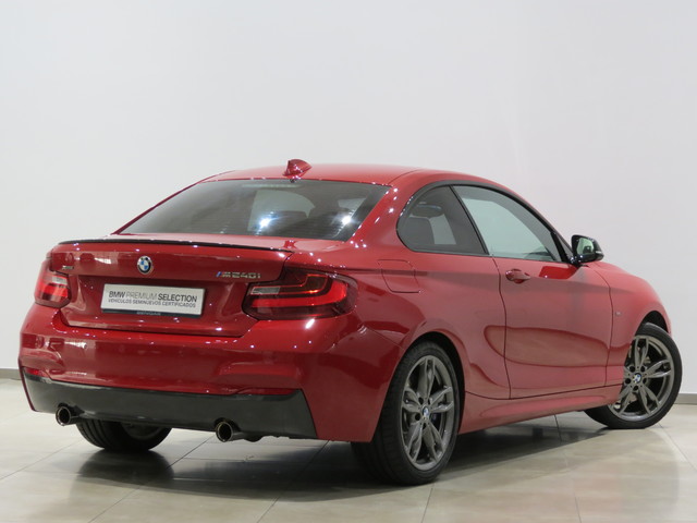 BMW Serie 2 M240i Coupe color Rojo. Año 2017. 250KW(340CV). Gasolina. En concesionario ALZIRA Automoviles Fersan, S.A. de Valencia