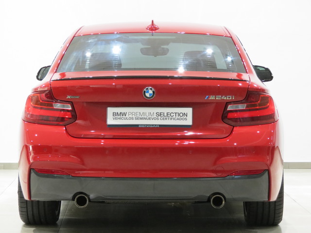 BMW Serie 2 M240i Coupe color Rojo. Año 2017. 250KW(340CV). Gasolina. En concesionario ALZIRA Automoviles Fersan, S.A. de Valencia