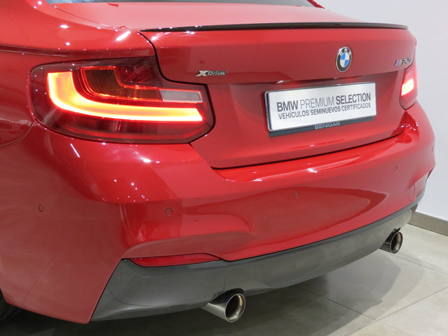 BMW Serie 2 M240i Coupe color Rojo. Año 2017. 250KW(340CV). Gasolina. En concesionario ALZIRA Automoviles Fersan, S.A. de Valencia