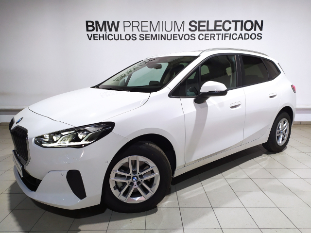 BMW Serie 2 218d Active Tourer color Blanco. Año 2024. 110KW(150CV). Diésel. En concesionario Hispamovil Elche de Alicante