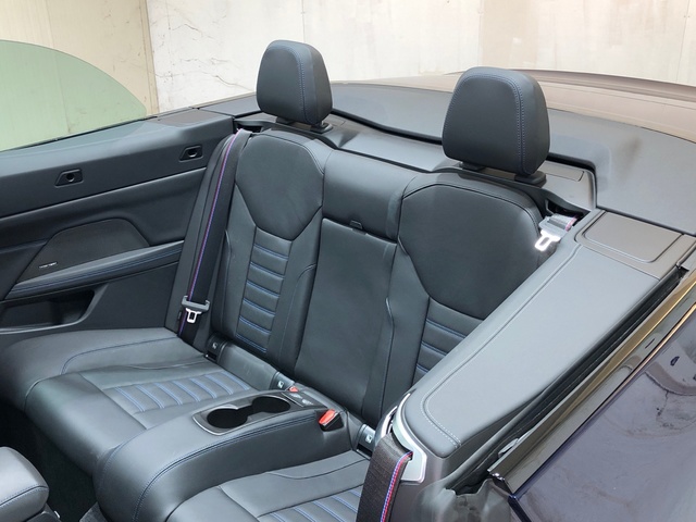 BMW Serie 4 M440i Cabrio color Azul. Año 2024. 275KW(374CV). Gasolina. En concesionario Movilnorte El Plantio de Madrid