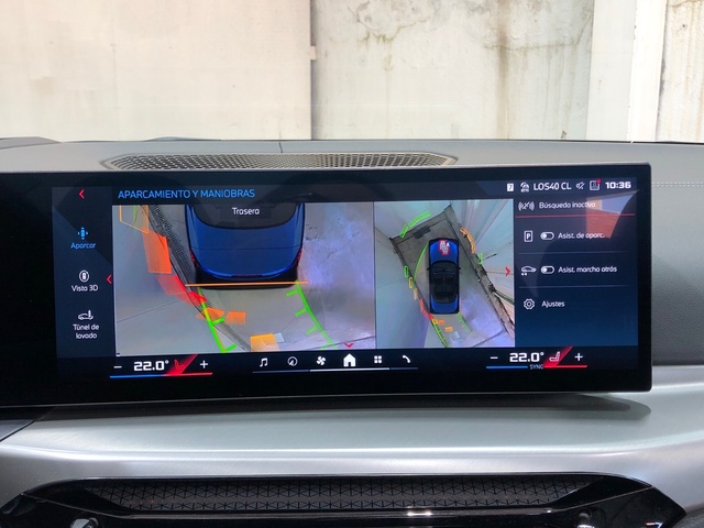 BMW Serie 4 M440i Cabrio color Azul. Año 2024. 275KW(374CV). Gasolina. En concesionario Movilnorte El Plantio de Madrid